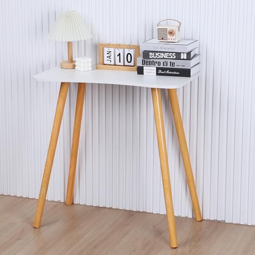 Fiauli Ergonomische Design Computer Desk, 70 x 73 x 40 cm Moderer Home Office Study Desk, Studentin Kleiner Schleibtisch, MIT FOWEN Beinen, Geräusiger Desktop Weiß Fiauli Ergonomische Design Computer Desk, 70 x 73 x 40 cm Moderer Home Office Study Desk, Studentin Kleiner Schleibtisch, MIT FOWEN Beinen, Geräusiger Desktop Weiß von Fiauli