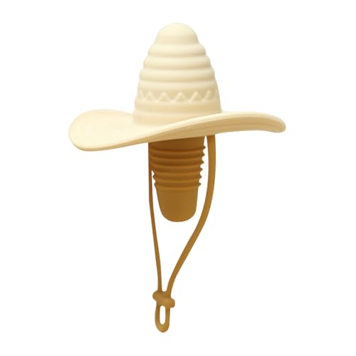 Fiauli Silikonweinflasche Stopper wiederverwendbarer Kork Western Cowboyhut umweltfreundliche Sparer Multifunktionaler Bierversiegelung dauerhaft für die Konservierung G Fiauli Silikonweinflasche Stopper wiederverwendbarer Kork Western Cowboyhut umweltfreundliche Sparer Multifunktionaler Bierversiegelung dauerhaft für die Konservierung G von Fiauli