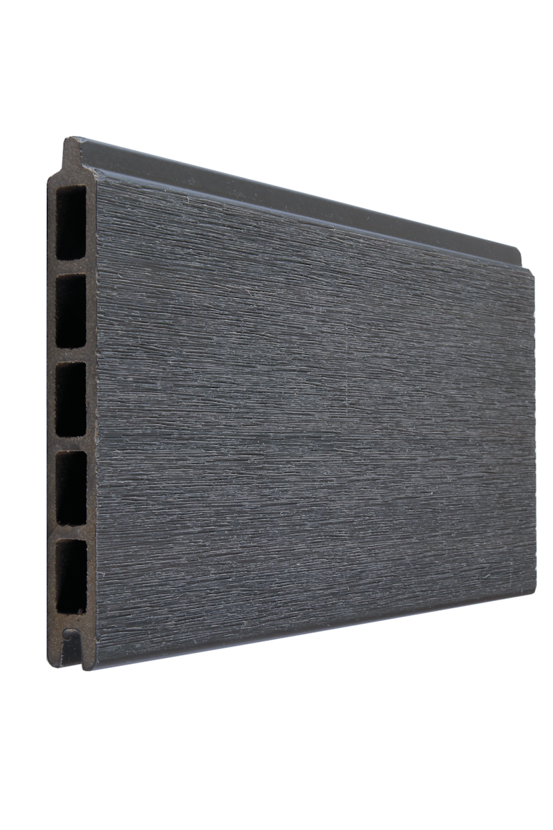 Fiberdeck BOSTON WPC Premium fence board Dark Grey  21x160x1780 mm von Fiberdeck