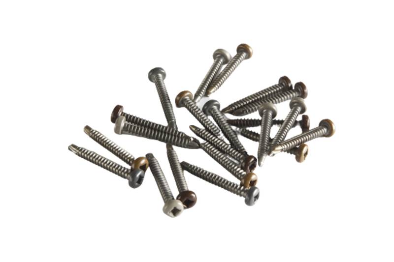 Fiberdeck Schraube WEO Cladding Teak 4,2x38mm Torx Edelstahl AISI304 100 St/Set + Bit von Fiberdeck