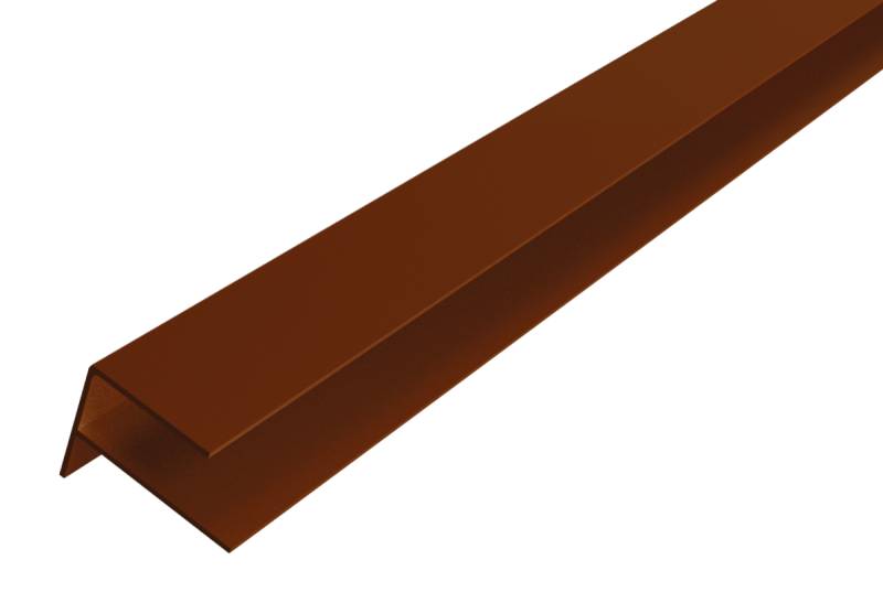 Fiberdeck WEO Alu Cladding F-Profil Ipé 65x80mm L-300 cm - RAL8028 Fiberdeck WEO Alu Cladding F-Profil Ipé 65x80mm L-300 cm - RAL8028 von Fiberdeck