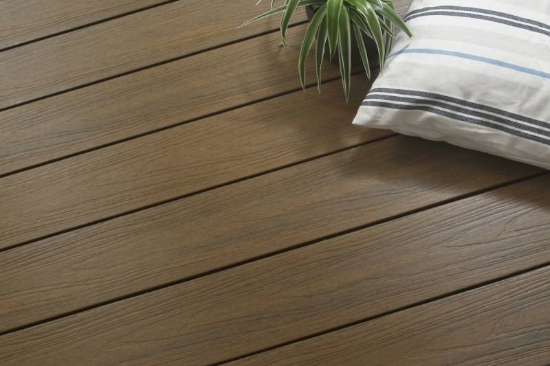 Fiberdeck WPC 23x138mm Fiberdeck Premium RHK Teak FSC®100%, 300 cm von Fiberdeck