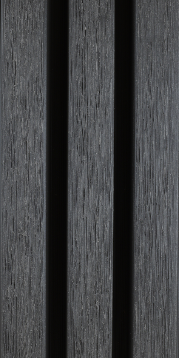 Fiberdeck WPC WEO35 Dark Grey Cladding 33x170mm E Klasse Deckmaß 140 mm, 390 cm von Fiberdeck