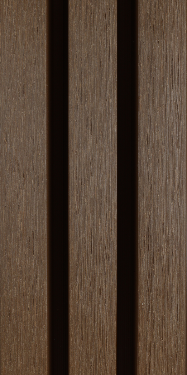 Fiberdeck WPC WEO35 Teak Cladding 33x170mm E Klasse Deckmaß 140 mm, 290 cm von Fiberdeck
