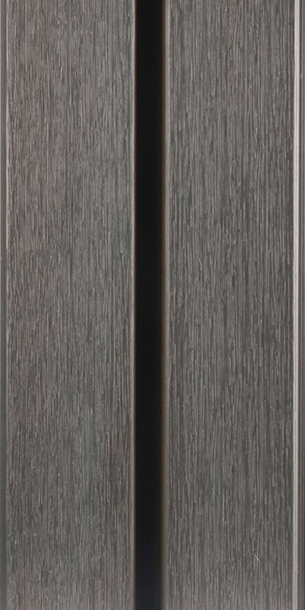 Fiberdeck WPC WEO60 Dark Grey Cladding 33x170mm D Klasse Deckmaß 140 mm, 390 cm von Fiberdeck