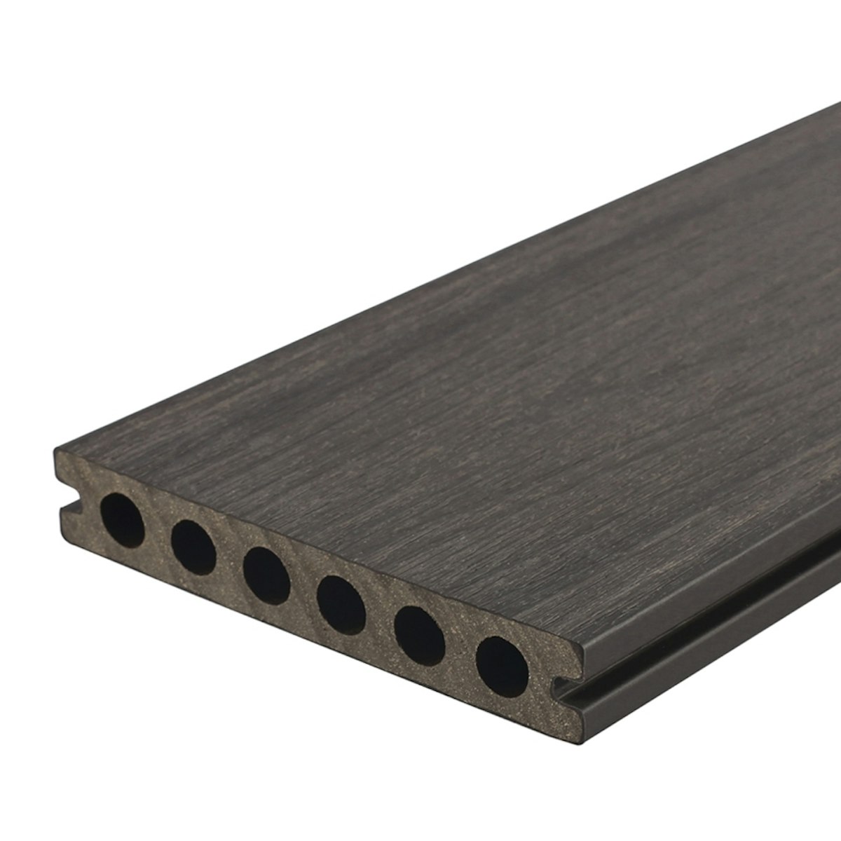 Fiberdeck WPC-Terrassendiele Premium RHK Dark grey - 300 cm von Fiberdeck