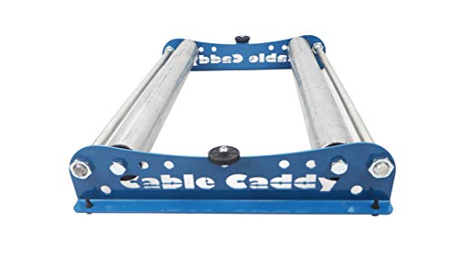 Kabelabroller Cable Caddy für Haspeln bis 510 mm Breite - BLAU von Fiberlane