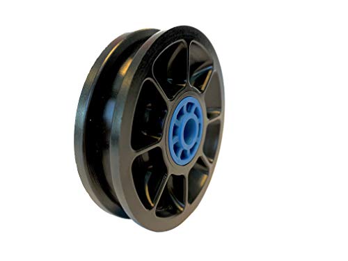 Seilrolle Ø 75 mm für Seile bis Ø 8 mm mit Gleitlagereinsätzen - Direkt vom Hersteller DE - 1er Pack Seilrolle Ø 75 mm für Seile bis Ø 8 mm mit Gleitlagereinsätzen - Direkt vom Hersteller DE - 1er Pack von Fiberlane