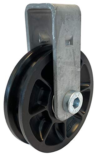 Seilrolle Ø 75 mm - für Fitnessgeräte, Latzüge, Garagentore uvm. - deutsche Produktion - 1er Pack Seilrolle Ø 75 mm - für Fitnessgeräte, Latzüge, Garagentore uvm. - deutsche Produktion - 1er Pack von Fiberlane