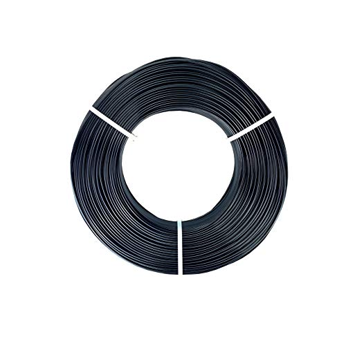 Fiberlogy EASY PETG Filament Schwarz - 1.75mm - 850g - Refill - Premium - für 3D Drucker von Fiberlogy