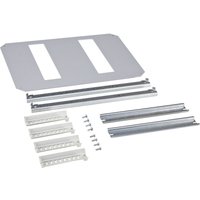 Fibox - drs arca 403015 Montagerahmen 2-reihig Stahl Grau (l x b) 400 mm x 300 mm 1 St. von Fibox