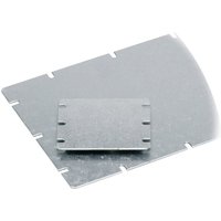Fibox MIV 100 Montageplatte (L x B) 98 mm x 48 mm Stahlblech Lichtgrau 1 St. von Fibox
