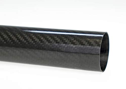 Fibrolux CFK Carbon Rohr (20x18 1000mm) hochglanz Prepreg Modellbau Kohlefaser Rohr Röhren Basteln Fahrzeugbau, Kunststoffrohr Carbonstab Sichtcarbon Leichtbau von Fibrolux