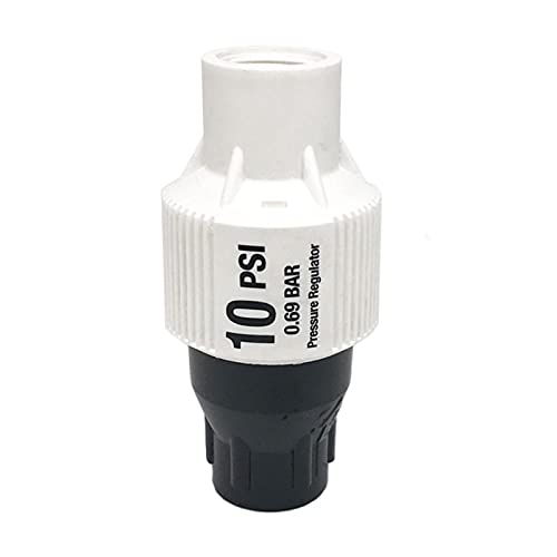 Nuojie Gartenbewässerungssystem, Werkzeug, Mikro-Tropfbewässerungssystem, Druckminderer, Bewässerungssystem, 10 oder 15 PSI, 3/4 Zoll Innengewinde (Farbe: 10 psi) von Fibroxify
