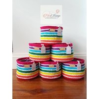 Regenbogen Garn Schale von FibsStrings