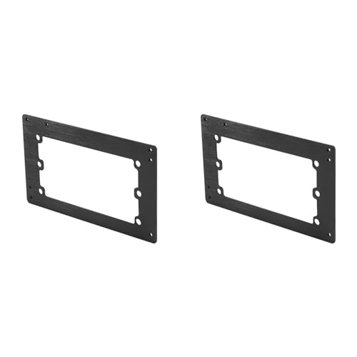 Ficher 2X Power Supply Baffle SFX zu ATX Power Supply Adapter SFX zu ATX PSU Converter Conversion Frame mit 4 Schrauben, Schwarz, 750121952 von Ficher