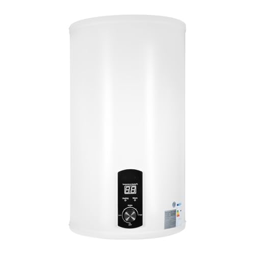 Fichiouy Elektronischer Durchlauferhitzer, 70L Elektrischer Durchlauferhitzer mit Digitaldisplay, 2000W Edelstahl-Heizelement, IPX4 Wasserschutz für Küche/Bad von Fichiouy
