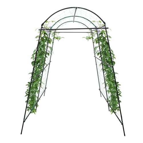 Fichiouy Rosenbogen 230x183x115cm Garten Rankgitter Rankhilfe Rankbogen Rankgitter Rosenhilfe geeignet für Jede Art von Rankpflanzen Gartenbogen Garten Decoration Schwarz Fichiouy Rosenbogen 230x183x115cm Garten Rankgitter Rankhilfe Rankbogen Rankgitter Rosenhilfe geeignet für Jede Art von Rankpflanzen Gartenbogen Garten Decoration Schwarz von Fichiouy