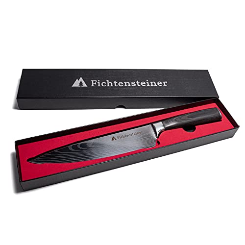 Fichtensteiner® Professionelles Chef Messer - 8 inch - extrem scharf - ergonomisch - für höchste Ansprüche Fichtensteiner® Professionelles Chef Messer - 8 inch - extrem scharf - ergonomisch - für höchste Ansprüche von Fichtensteiner