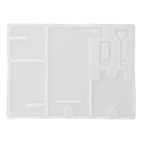 DIY Handy-Ständer-Form, vielseitiger Silikon-Handyhalter, einfach zu bedienende weiße Halterung für Zuhause, erschwingliche Bastellösung DIY Handy-Ständer-Form, vielseitiger Silikon-Handyhalter, einfach zu bedienende weiße Halterung für Zuhause, erschwingliche Bastellösung von Fictory