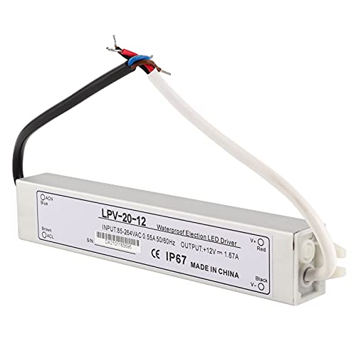 Fictory Berm Wasserdichtes Netzteil Fictory Berm Wasserdichtes Netzteil, 20W LPV-20-12 Aluminiumlegierung Schalter-Transformator-Treiber für DC12V LED-Anwendungen, kompaktes Design Fictory Berm Wasserdichtes Netzteil Fictory Berm Wasserdichtes Netzteil, 20W LPV-20-12 Aluminiumlegierung Schalter-Transformator-Treiber für DC12V LED-Anwendungen, kompaktes Design von Fictory