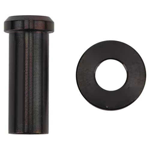 Fictory Bike C Bremssattelmutter aus Titanlegierung, M6 x 20 mm, rostbeständig, Rennrad-Klemmmutter mit Dichtung, Schwarz von Fictory