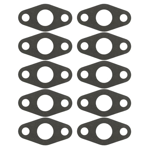 Fictory Turbo-Ölablassdichtung, verbesserte Abdichtung, langlebiges Papier für T3-T4-Turbolader, 10 Stück von Fictory