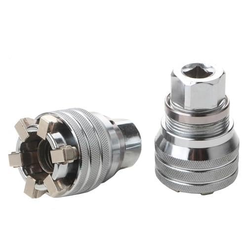 Fictory Universal-Steckschlüssel-Set – Vereinfachen Sie Reparaturen mit verstellbaren Größen von 10 mm - 19 mm und 10 mm - 20 mm, perfekt für den vielseitigen Gebrauch zu Hause und im Auto von Fictory