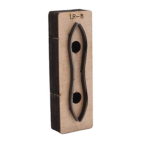 Leder-Metall-Stanzform für Bastelarbeiten, Stanzform aus legiertem Stahl, einfache Verwendung für Kunstprojekte, langlebiges und vielseitiges Design Leder-Metall-Stanzform für Bastelarbeiten, Stanzform aus legiertem Stahl, einfache Verwendung für Kunstprojekte, langlebiges und vielseitiges Design von Fictory