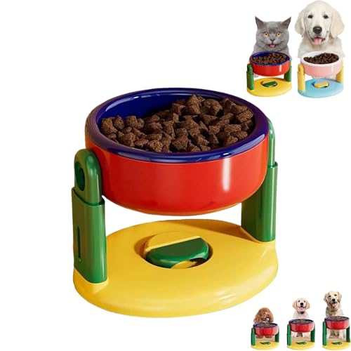 Liftable Suction Cup Pet Bowl,Adjustable Height Food and Water Dish for Cat Dog,Three Levels Adjustable Height,Pet Slow Feeder Bowl for Cats and Dogs,for Small Medium and Large Pets Liftable Suction Cup Pet Bowl,Adjustable Height Food and Water Dish for Cat Dog,Three Levels Adjustable Height,Pet Slow Feeder Bowl for Cats and Dogs,for Small Medium and Large Pets von Ficugxd
