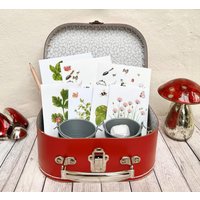 Anzuchtset Kräuter Im Koffer | 4 Kräutersorten Nachhaltiges Gärtner Set Für Anfänger Und Kräuterfreunde, Geschenkidee Einschulung Anzuchtset Kräuter Im Koffer | 4 Kräutersorten Nachhaltiges Gärtner Set Für Anfänger Und Kräuterfreunde, Geschenkidee Einschulung von Fideldidu