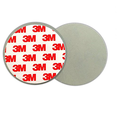 Fiducia 3M Premium Magnethalter [10er Set] Magnetbefestigung für Rauchmelder Extra Dick Magnet Kleber Halter Universelle Magnethalterung von Fiducia