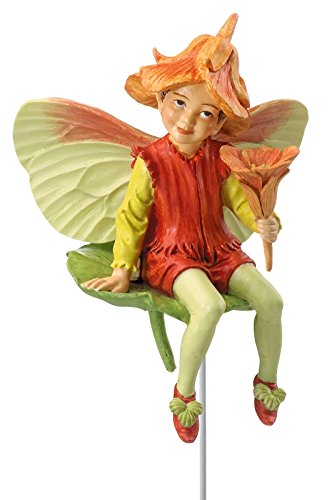 Fiebiger Floristik Flower Fairy Fee in Box Kapuzinerkresse 9cm von Fiebiger Floristik