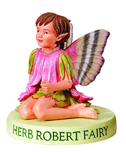 Fiebiger Floristik Herb Robert Flower Fairy Fee 6,5cm von Fiebiger Floristik