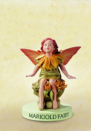 Fiebiger Floristik Marigold Flower Fairy Fee 9cm von Fiebiger Floristik