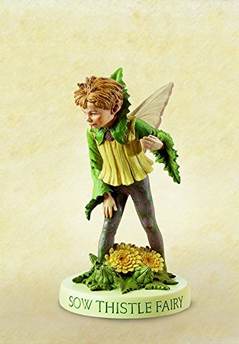 Fiebiger Floristik Sow Thistle Flower Fairy Fee 11cm von Fiebiger Floristik