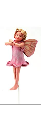 Figur Fee Polyresin Flower-Fairy-Rose 10cm bunt Dekoration (9359216940050) von Fiebiger Floristik