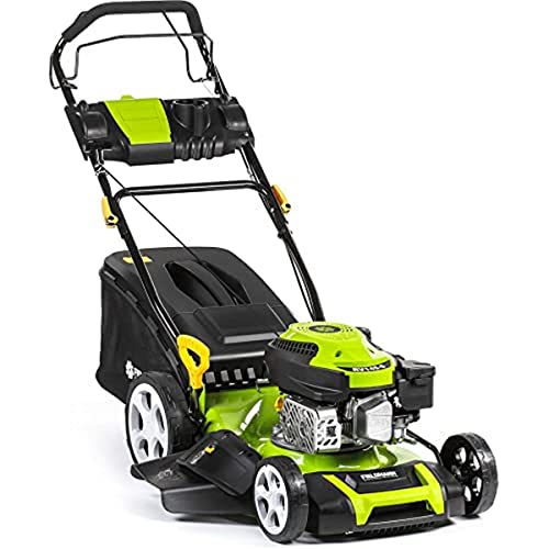 FIELDMANN Benzin-Rasenmäher, 4 in 1, 46 cm Schnittbreite FIELDMANN Benzin-Rasenmäher, 4 in 1, 46 cm Schnittbreite von FIELDMANN