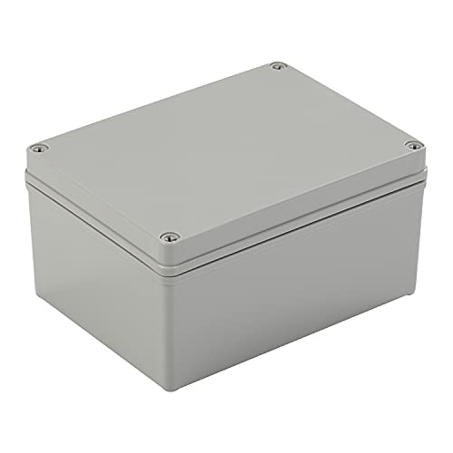 Fielect 20 x 15 x 10 cm Abzweigdose, ABS-Kunststoff, staubdicht, wasserdicht, IP67, universelles Elektroprojekt-Gehäuse von Fielect