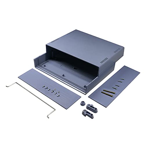 Fielect Abzweigdose Elektrische Projektbox ABS Kunststoff Projektbox Gehäuse Gehäuse Grau 25,5 x 19 x 8 cm Fielect Abzweigdose Elektrische Projektbox ABS Kunststoff Projektbox Gehäuse Gehäuse Grau 25,5 x 19 x 8 cm von Fielect