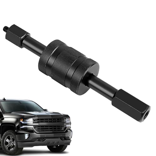 Fierudeng Einspritzdüsen Zieher | Einspritzdüsen Extraktor mit Rammhammer | Zieher aus Kohlenstoffstahl für Demontage und Montage in der Kfz-Reparatur Fierudeng Einspritzdüsen Zieher | Einspritzdüsen Extraktor mit Rammhammer | Zieher aus Kohlenstoffstahl für Demontage und Montage in der Kfz-Reparatur von Fierudeng