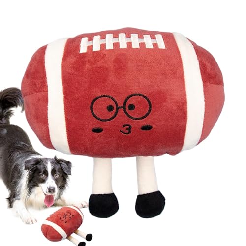 Fierudeng Football Für Hunde | Quietschendes Fußball Hundespielzeug | Weicher Knisterstoff Für Welpe Katze Zum Jagen Apportieren Ziehen,Jagd Apportieren Werfen Fierudeng Football Für Hunde | Quietschendes Fußball Hundespielzeug | Weicher Knisterstoff Für Welpe Katze Zum Jagen Apportieren Ziehen,Jagd Apportieren Werfen von Fierudeng