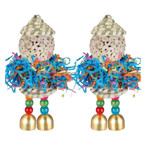 Fierudeng Futter Suchspielzeug Für Vögel - 2 Stück Wellensittich Kauspielzeug - Kauspielzeug Ball für Käfig Fink Nymphensittich Kanarienvogel Unzertrennlicher Ara Fierudeng Futter Suchspielzeug Für Vögel - 2 Stück Wellensittich Kauspielzeug - Kauspielzeug Ball für Käfig Fink Nymphensittich Kanarienvogel Unzertrennlicher Ara von Fierudeng