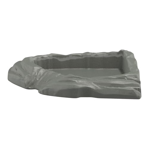 Fierudeng Schildkröten Wassernapf | Reptilien Badebecken | Wassernapf Mit Breiter Öffnung Für Futter Und Wasser Im Terrarium Und Freiland Für Gecko, Bartagamen, Schlange Reptilien von Fierudeng