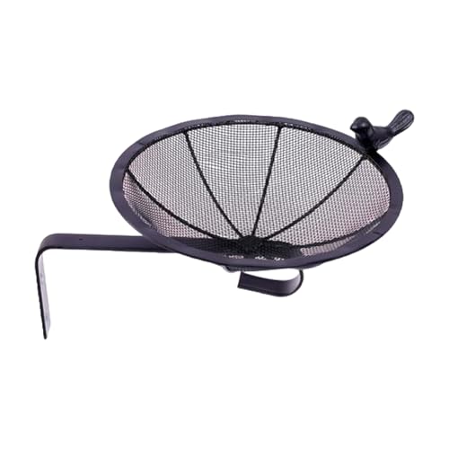 Fierudeng Wildvogelfutterhäuser | Vogelfutterstation Für Draußen | Wetterfestes Metallgitter-Futterhaus Mit Wandmontage | Für Garten Balkon Hinterhof Terrasse Patio Fierudeng Wildvogelfutterhäuser | Vogelfutterstation Für Draußen | Wetterfestes Metallgitter-Futterhaus Mit Wandmontage | Für Garten Balkon Hinterhof Terrasse Patio von Fierudeng