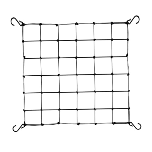 Ranknetz Für Kletterpflanzen, Ranknetz Gurken, Pflanzenstütznetz, Elastisches Drahtgitter Mit 4 Haken Für Gemüse, Gurken, Tomaten, Erbsen, Bohnen, Trauben, Blumen von Fierudeng