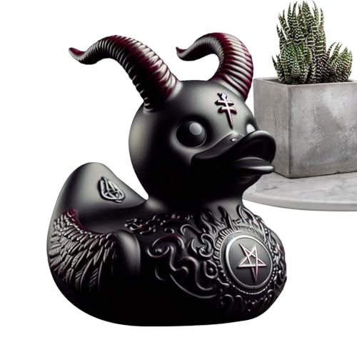 Satan Enten Statuen, Gotische Skulptur Enten Figuren, Gothic Skulptur Punk Tier Figur, Resin Statuen Für Schreibtischdekoration, Tischdekoration, Wohndekoration Satan Enten Statuen, Gotische Skulptur Enten Figuren, Gothic Skulptur Punk Tier Figur, Resin Statuen Für Schreibtischdekoration, Tischdekoration, Wohndekoration von Fierudeng