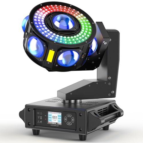 Moving Head LED 200W RGBW Discolicht Strobo-Effekt Beweglicher Scheinwerfer 3-Achse 19CH/25CH Stage Licht Unendliche Rotation für Party Klub Geburtstag Hochzeit Moving Head LED 200W RGBW Discolicht Strobo-Effekt Beweglicher Scheinwerfer 3-Achse 19CH/25CH Stage Licht Unendliche Rotation für Party Klub Geburtstag Hochzeit von Fieryzeal