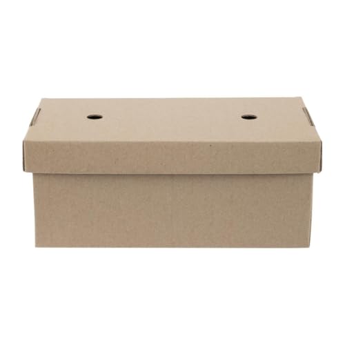Fiesta Compostable Ausklappbare Box zum Mitnehmen, 100 Stück von Fiesta Compostable