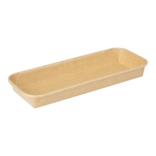 Fiesta Recyclable Nr. 2 Sushi-Tablett, 220 x 90 mm, 300 Stück von Fiesta Recyclable